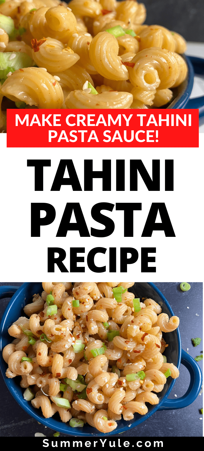 tahini pasta