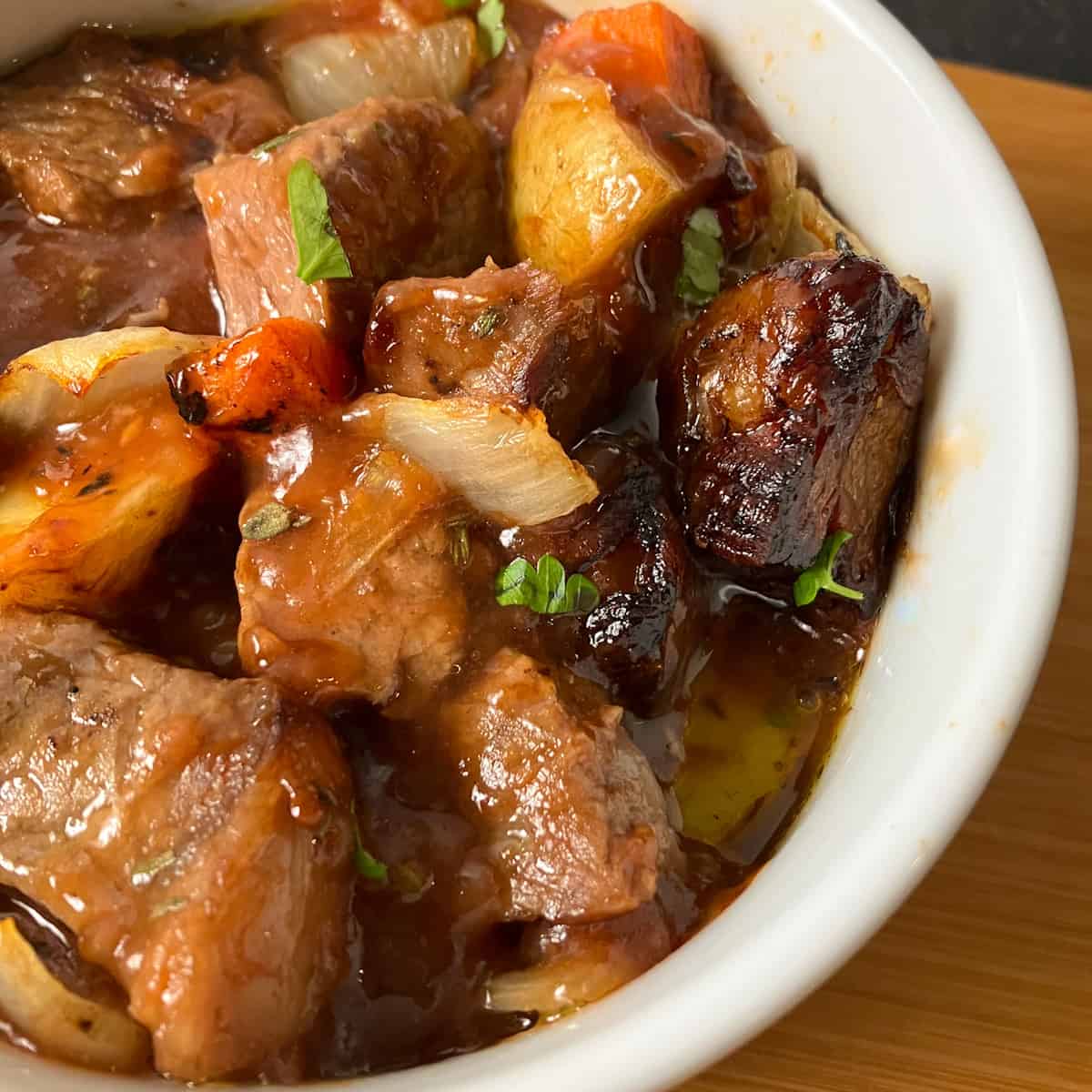 Air Fryer Beef Stew Recipe (Cooking Stew Meat)