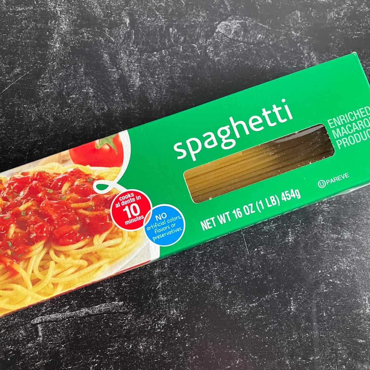cooking spaghetti