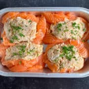 Costco Stuffed Salmon (How To Cook Kirkland Stuffed Salmon)