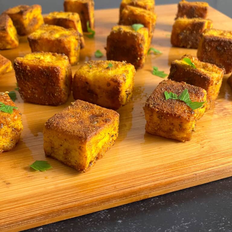 Roasted Paneer (Baked Paneer Recipe) • Summer Yule Nutrition and Recipes