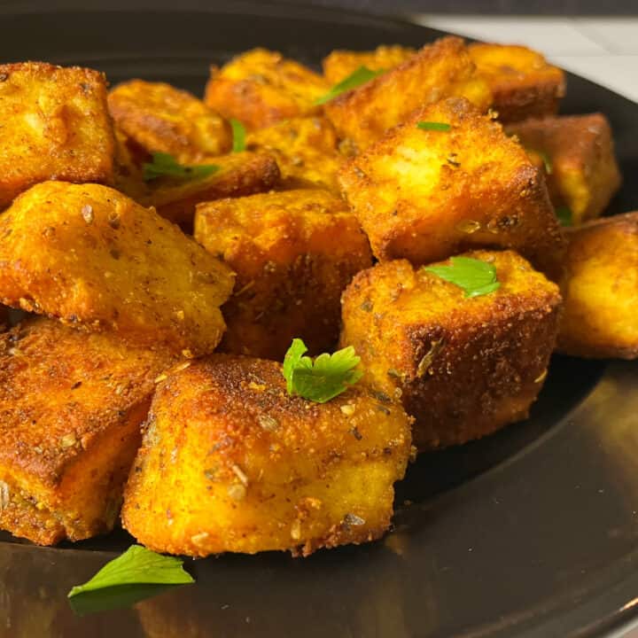 Roasted Paneer (Baked Paneer Recipe) • Summer Yule Nutrition and Recipes