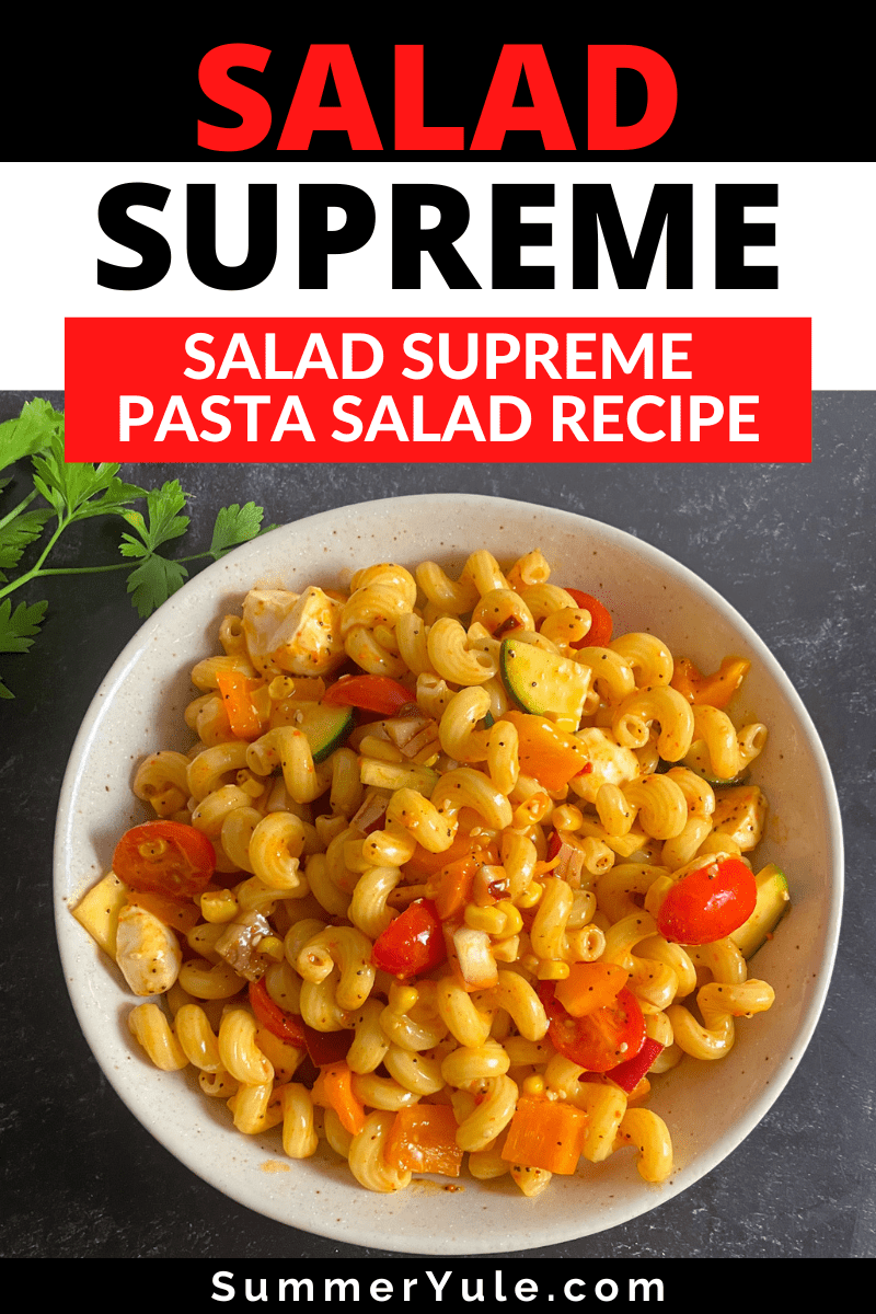 salad supreme pasta salad recipe