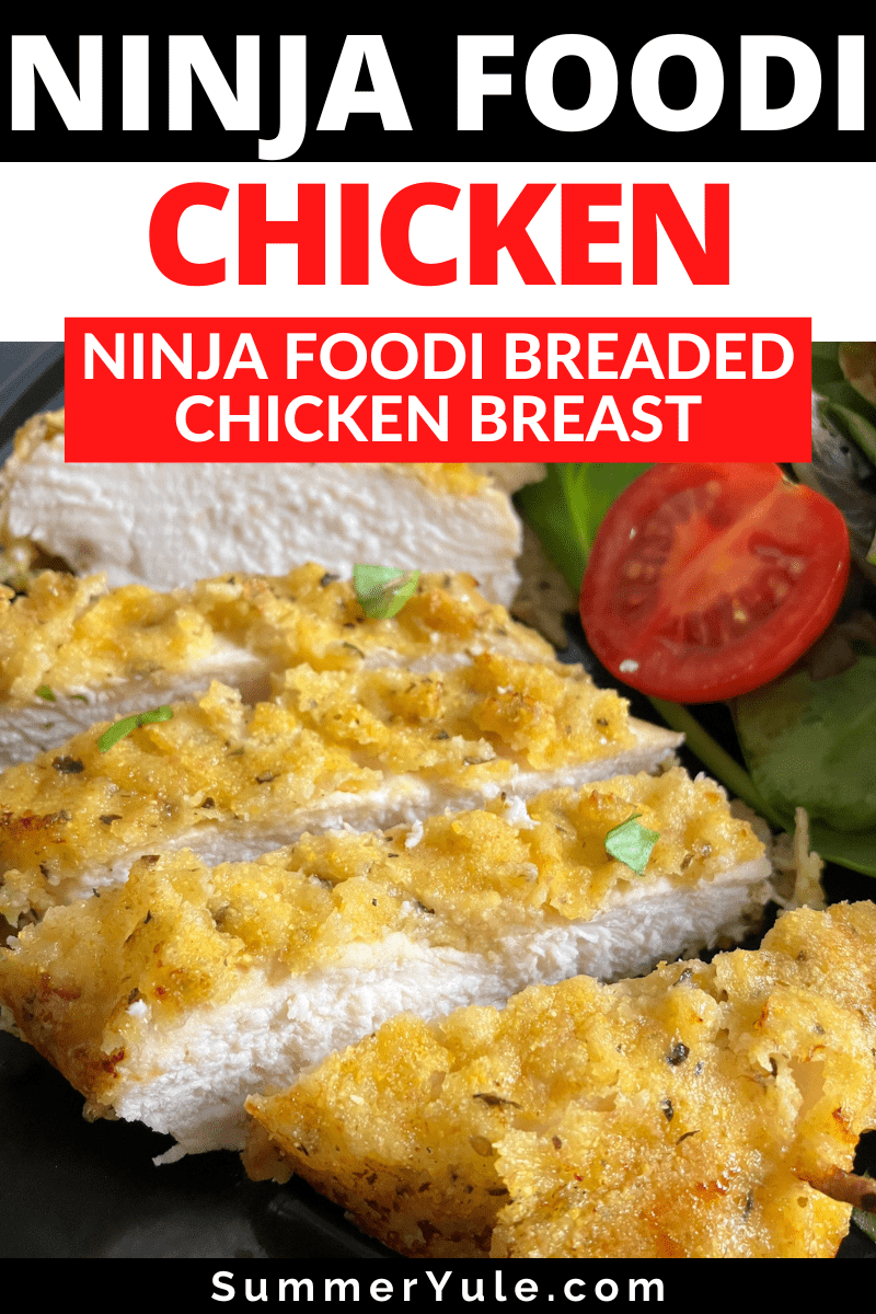 ninja foodi breaded chicken breast