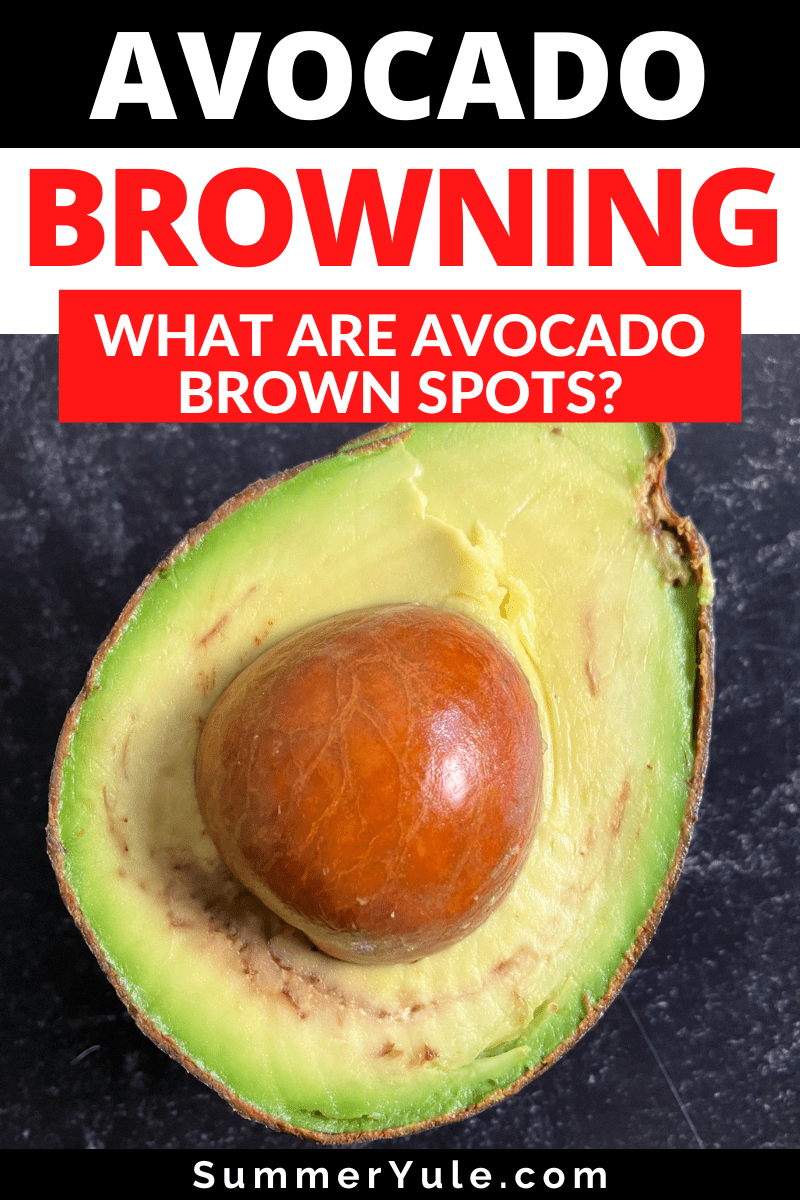avocado brown spots