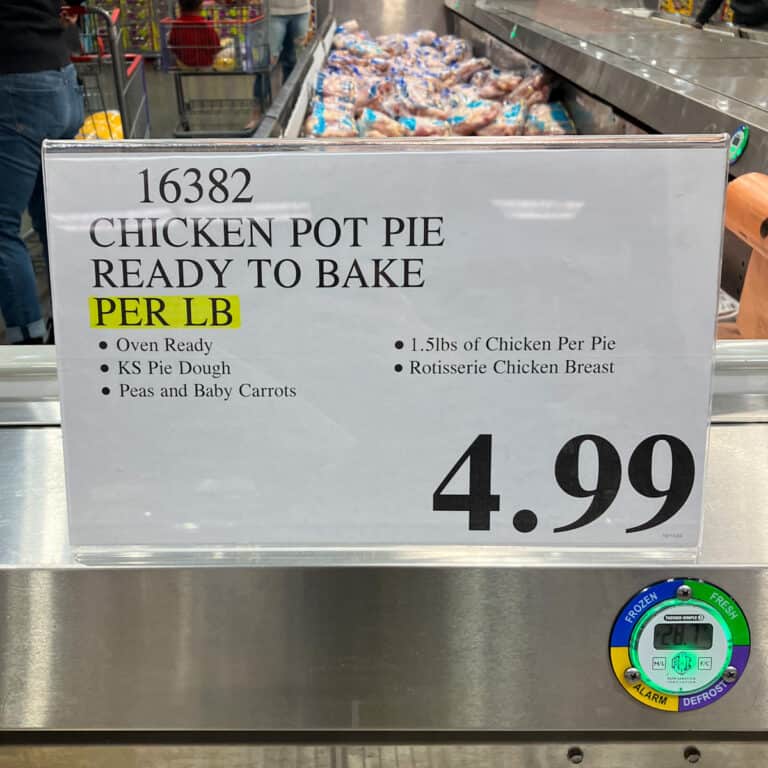 Costco Chicken Pot Pie (Calories, Nutrition, more!)