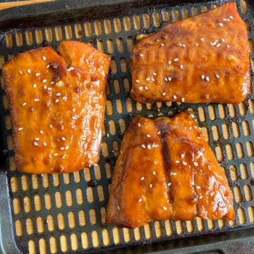 salmon teriyaki sauce air fryer