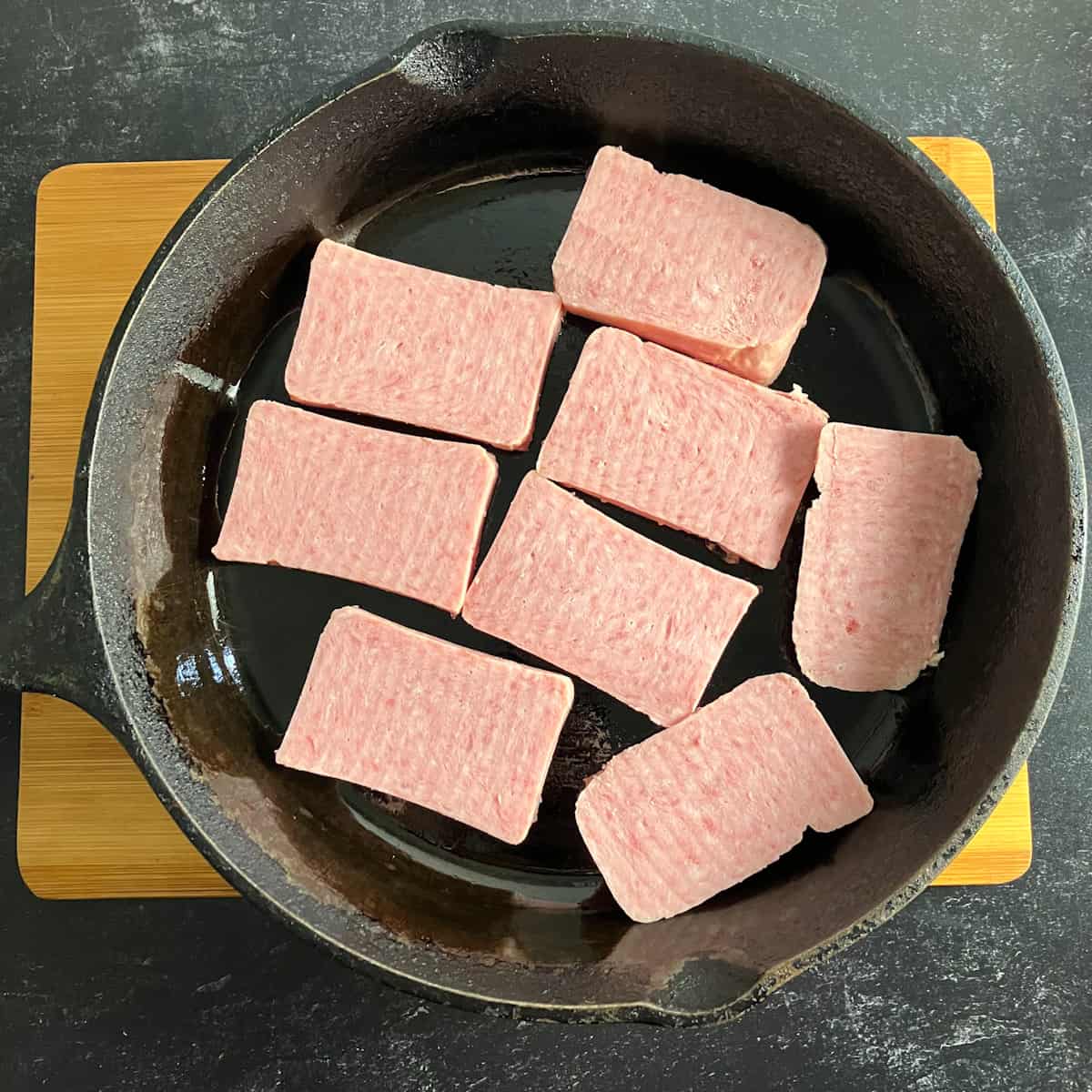 how long to cook spam on stove top