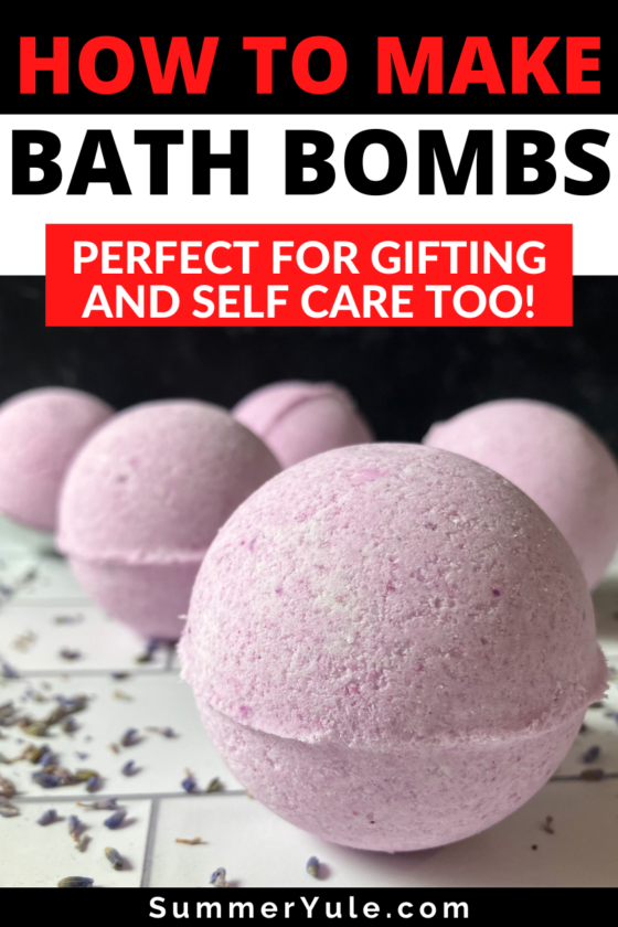 How To Make Bath Bombs (DIY Bath Bomb Recipe)