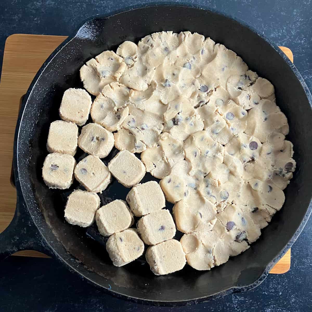 how to make pizza hut cookie dough