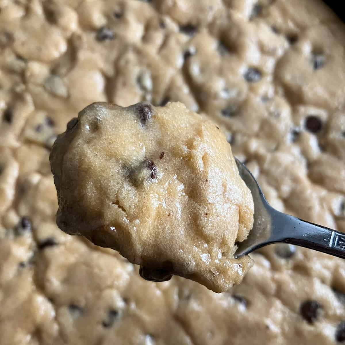 raw cookie dough