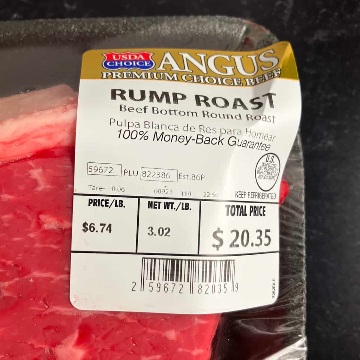rump roast