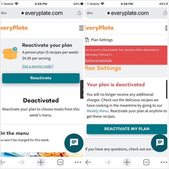 EveryPlate vs Hello Fresh (2024 Every Plate vs Hello Fresh)