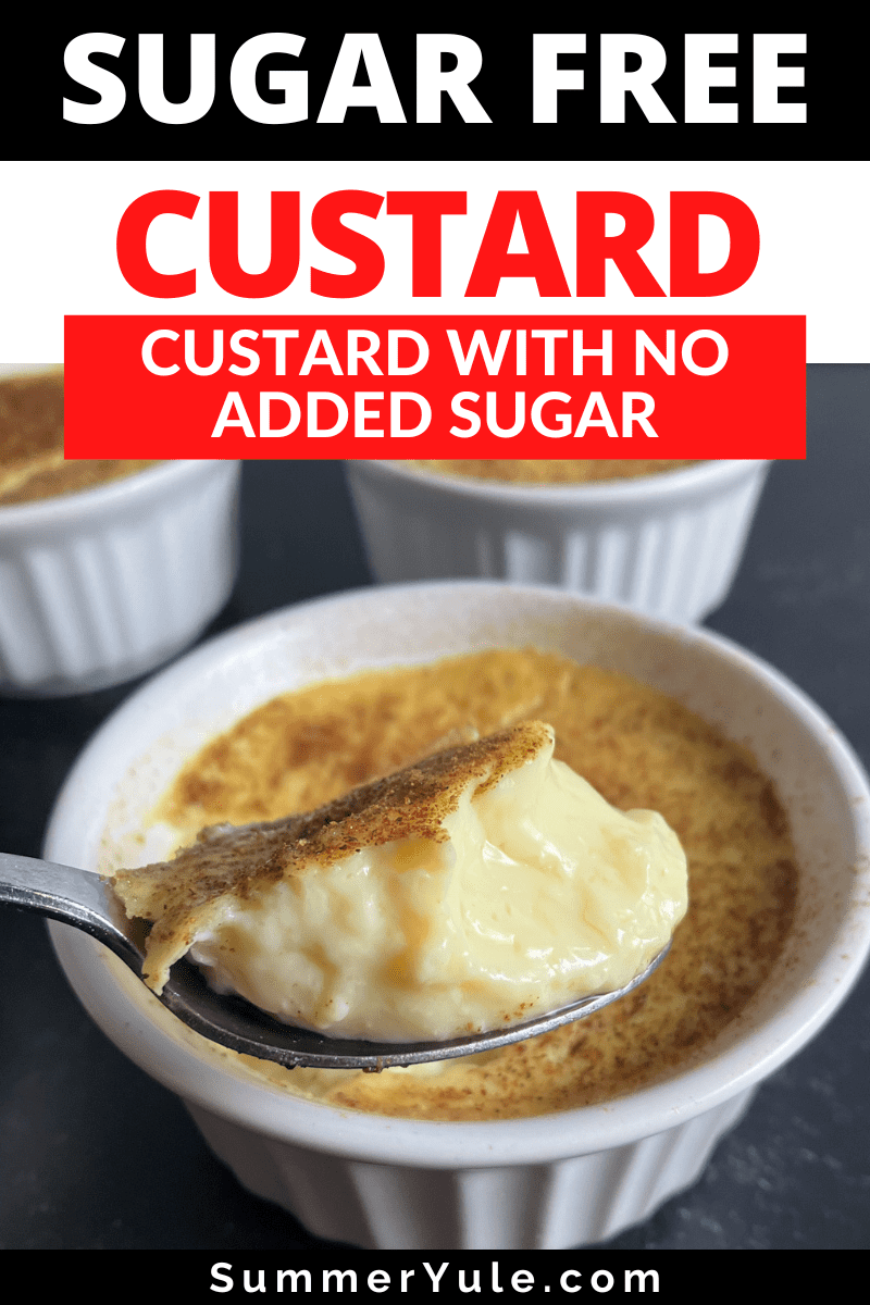 sugar free custard