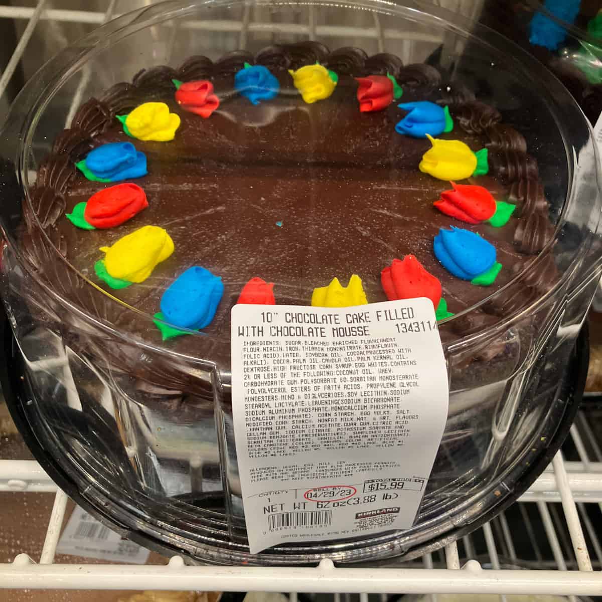 Costco birthday cake