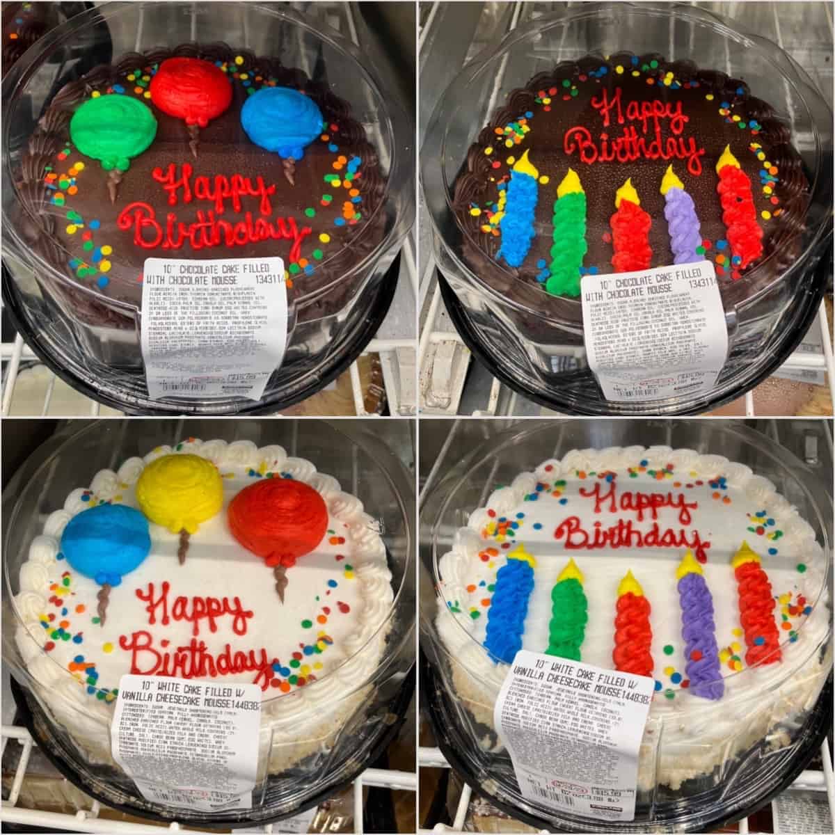 Costco birthday cakes