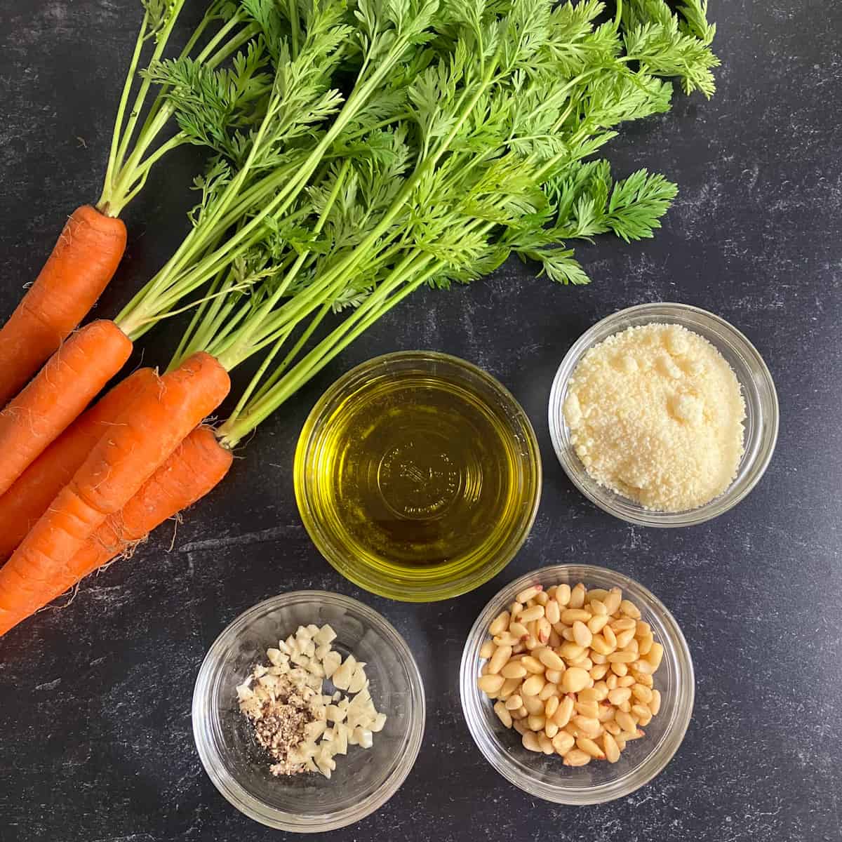 carrot greens recipe ingredients