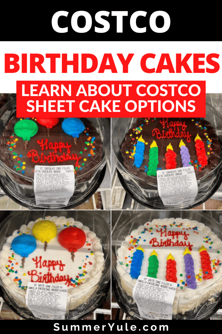 Costco Cakes (Costco Birthday Cakes, Costco Sheet Cake Prices)