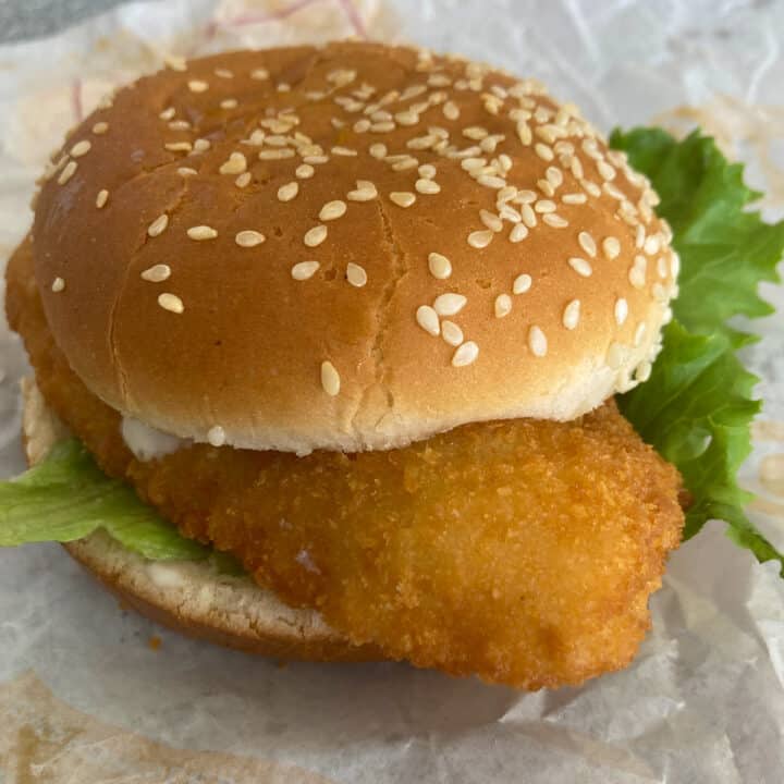 Hardees Fish Sandwich 2025