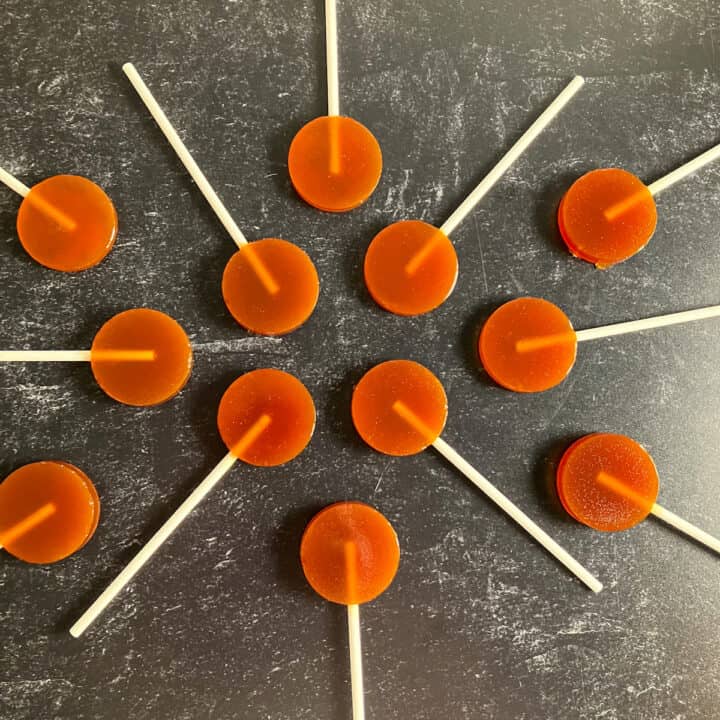 Honey Lollipop Recipe for Tea or Coughs (Honey Pops Lollipops)