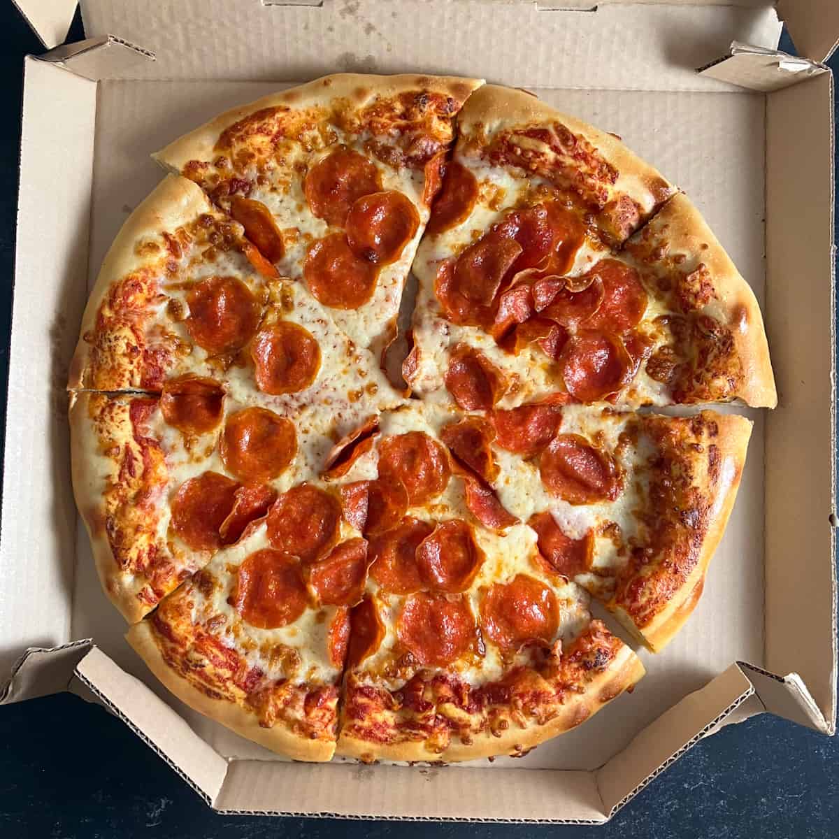 Super Supreme Pan Pizza from Pizza Hut