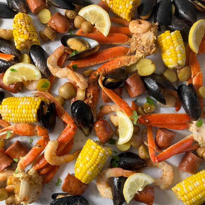 Seafood Boil In Bag Recipe (Seafood Boil Bag With Shrimp, Crab)