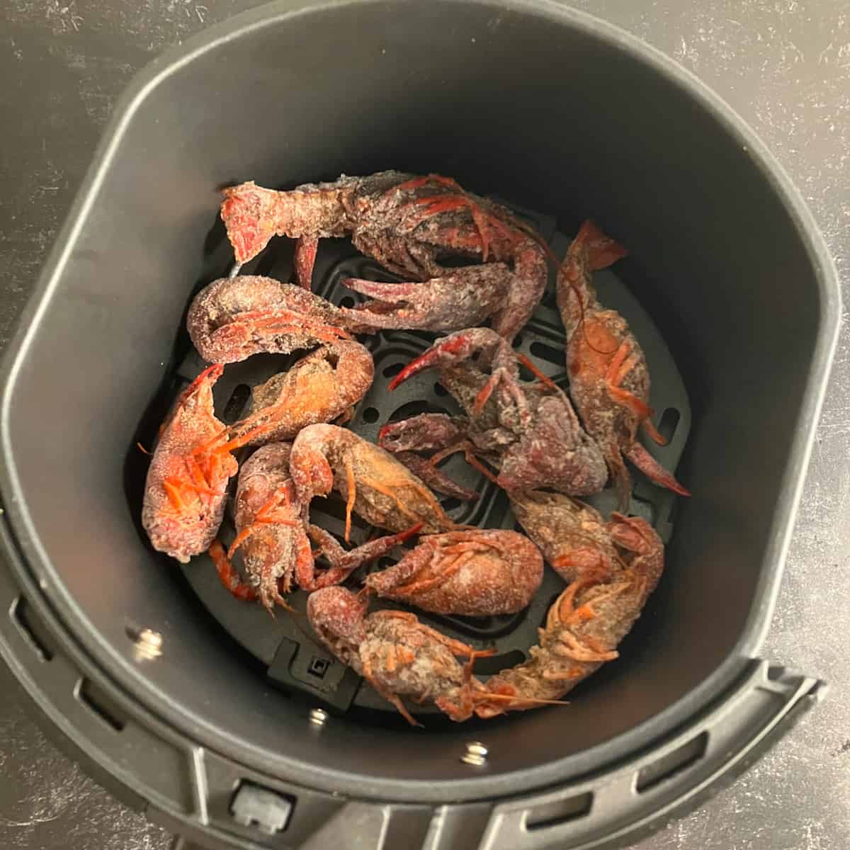 frozen crawfish in air fryer