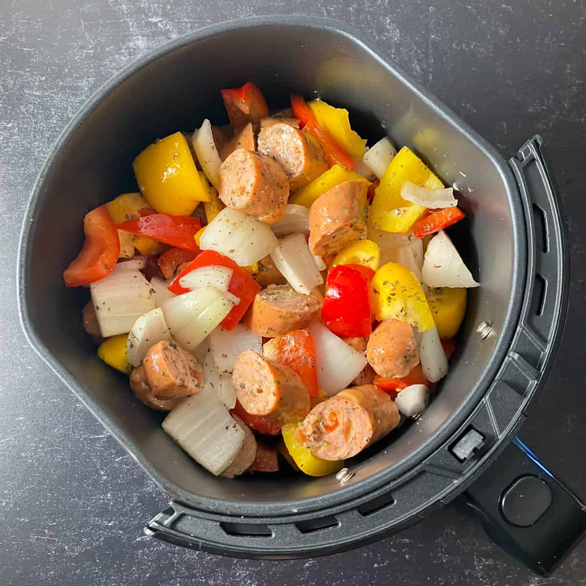 sausage and pepper in air fryer