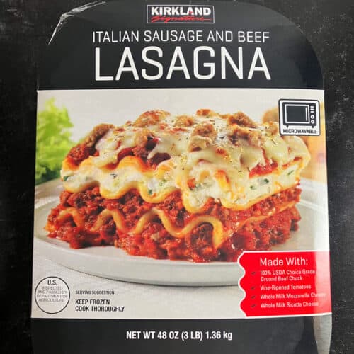 Costco Lasagna (Costco Frozen Lasagna Instructions, Price, more)