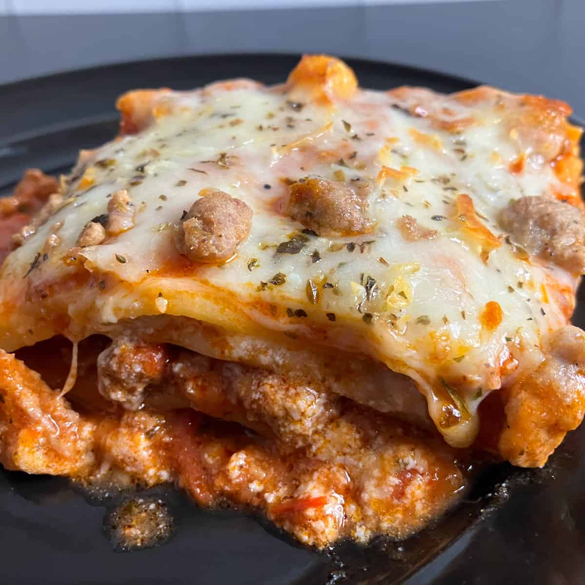 costco sausage and beef lasagna
