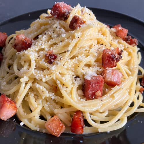 Pork Belly Pasta Recipe (Pork Belly Carbonara)