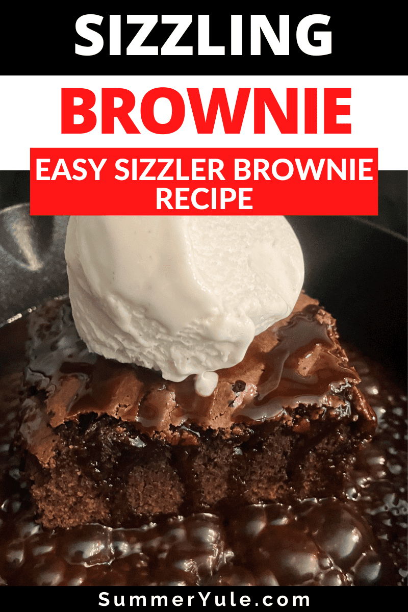 sizzling brownie