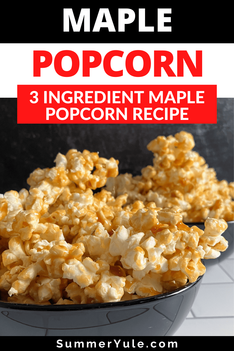 maple popcorn