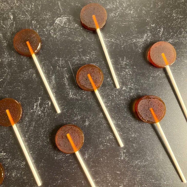 Maple Syrup Lollipops Recipe (How to Make Maple Lollipops)