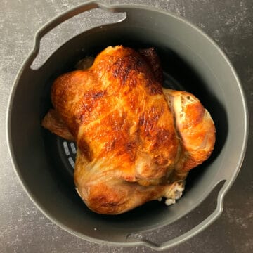 reheat rotisserie chicken in air fryer