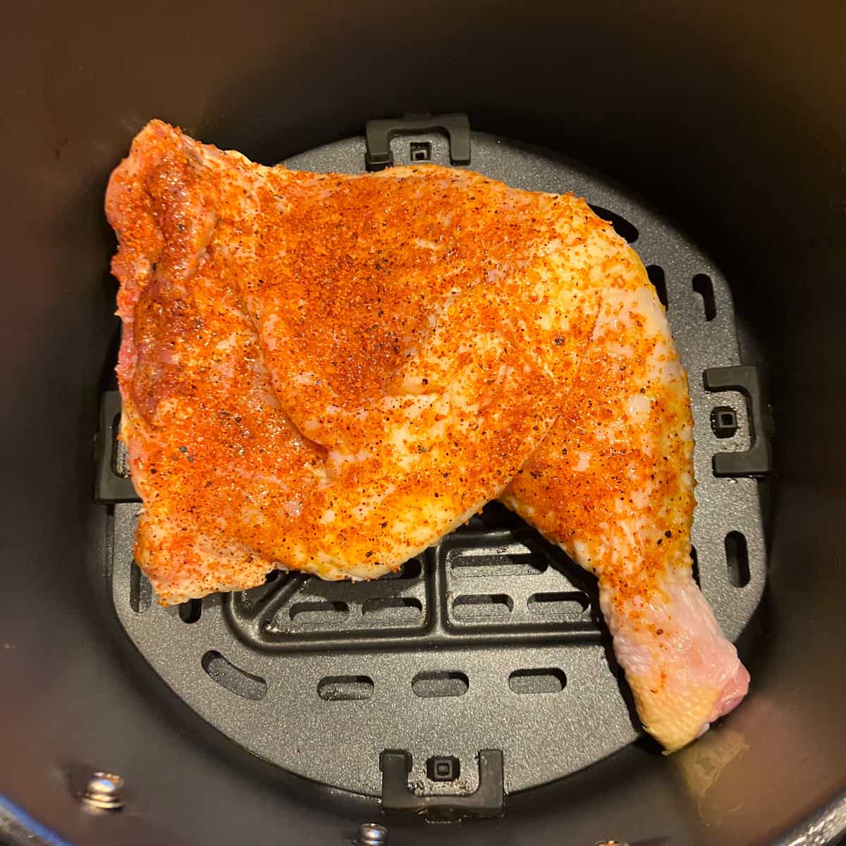 chicken leg quarter in air fryer