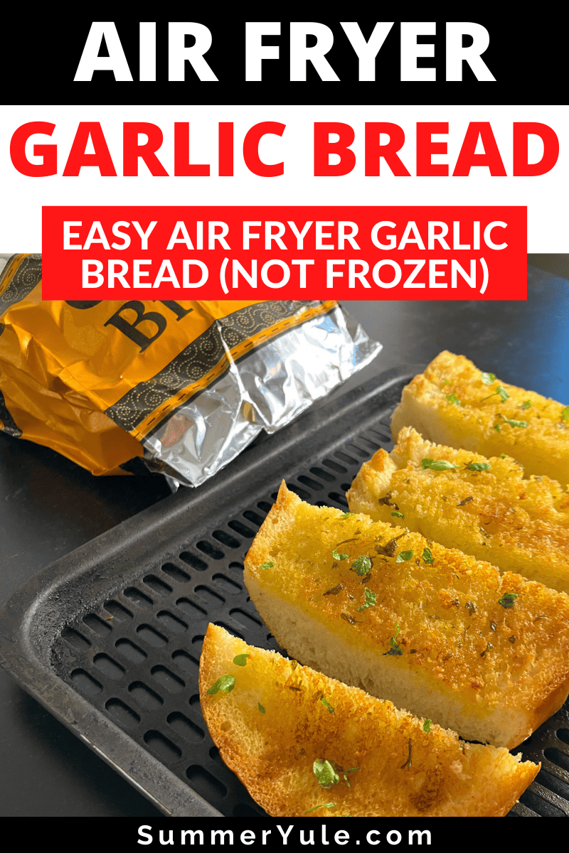 garlic bread air fryer foil