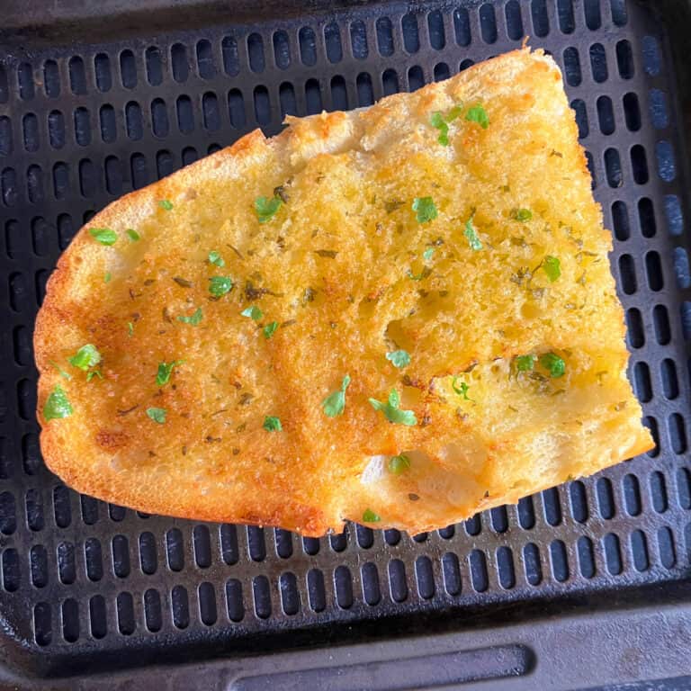 Garlic Bread in Air Fryer (Not Frozen, Foil Package)