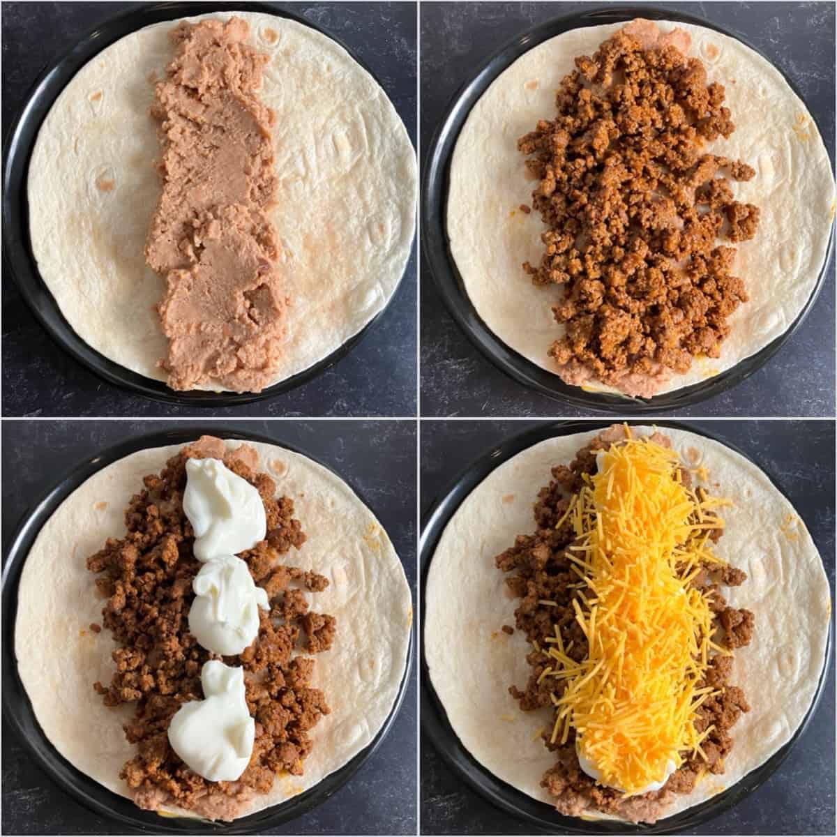 how to make beefy 5 layer burrito