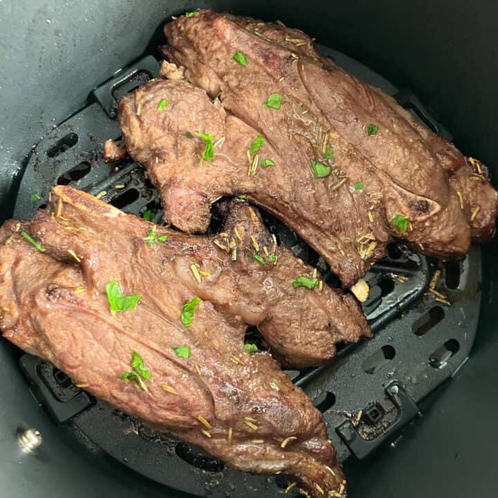 Air Fryer Lamb Shoulder Chops Recipe • Summer Yule Nutrition and Recipes
