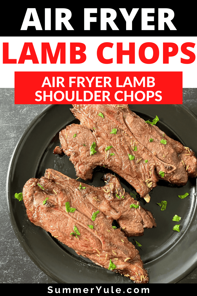 lamb shoulder chops air fryer