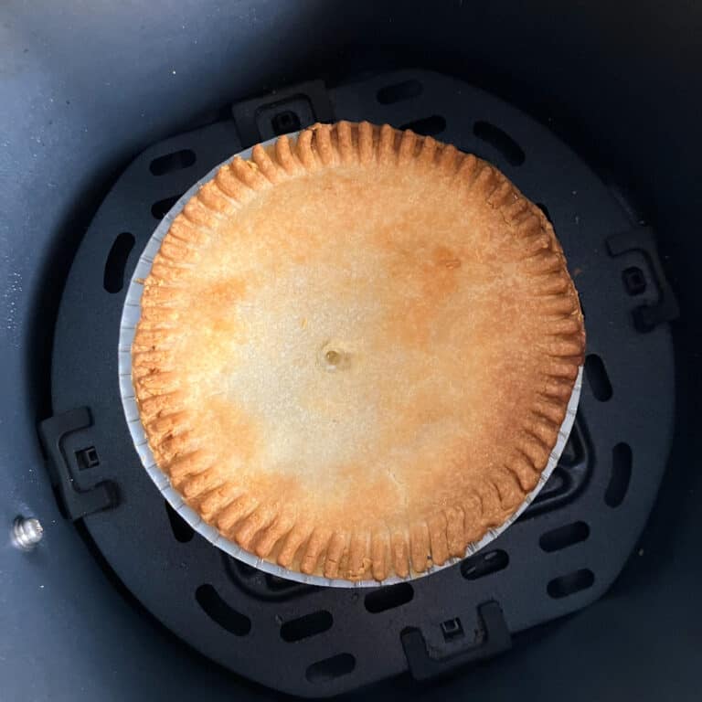 Turkey Pot Pie in Air Fryer (Can you put pie tin in air fryer?)