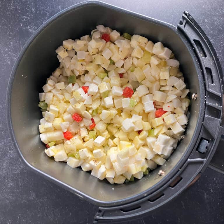 Frozen Diced Hash Browns in Air Fryer (Frozen Diced Potatoes)