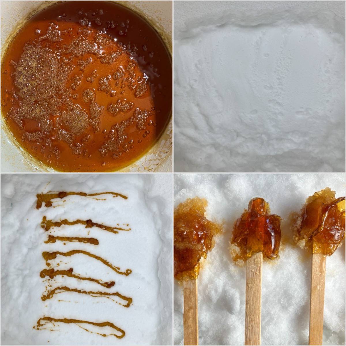 how to make maple taffy