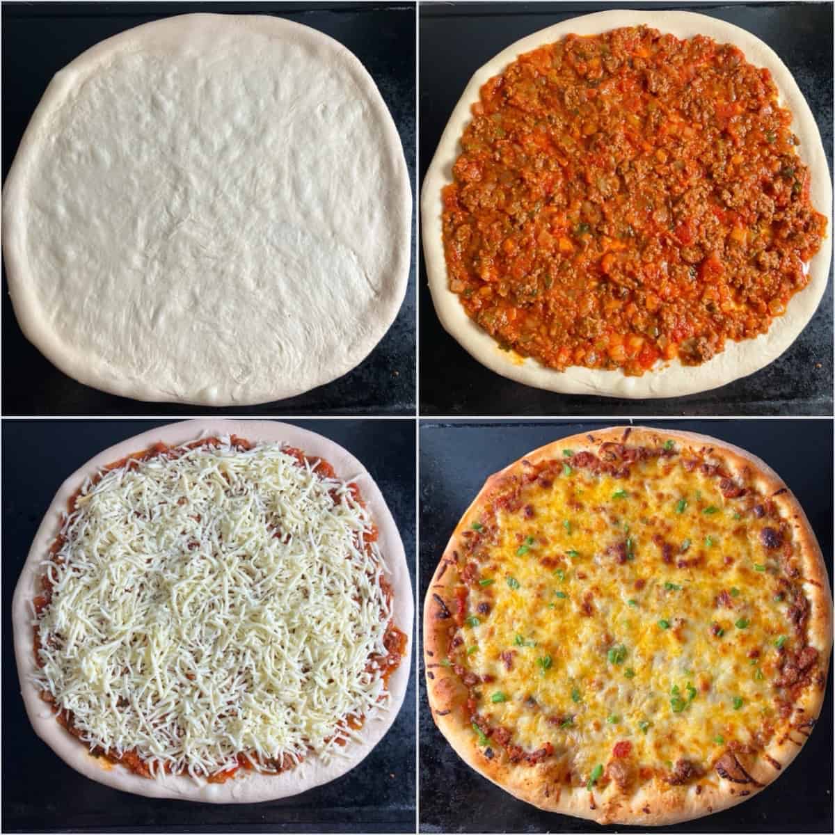 how to make pizza bolognese