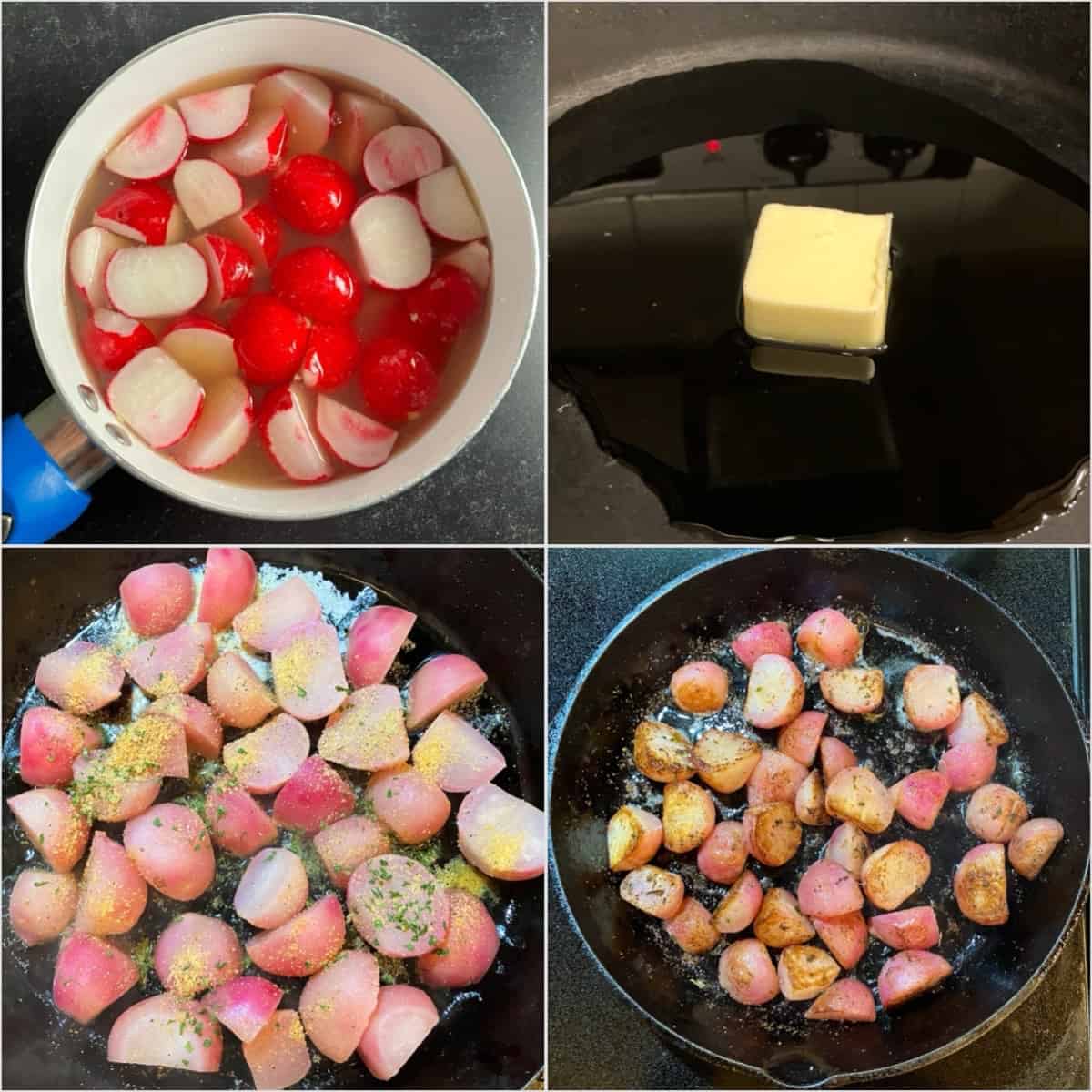 how to make boiled radishes
