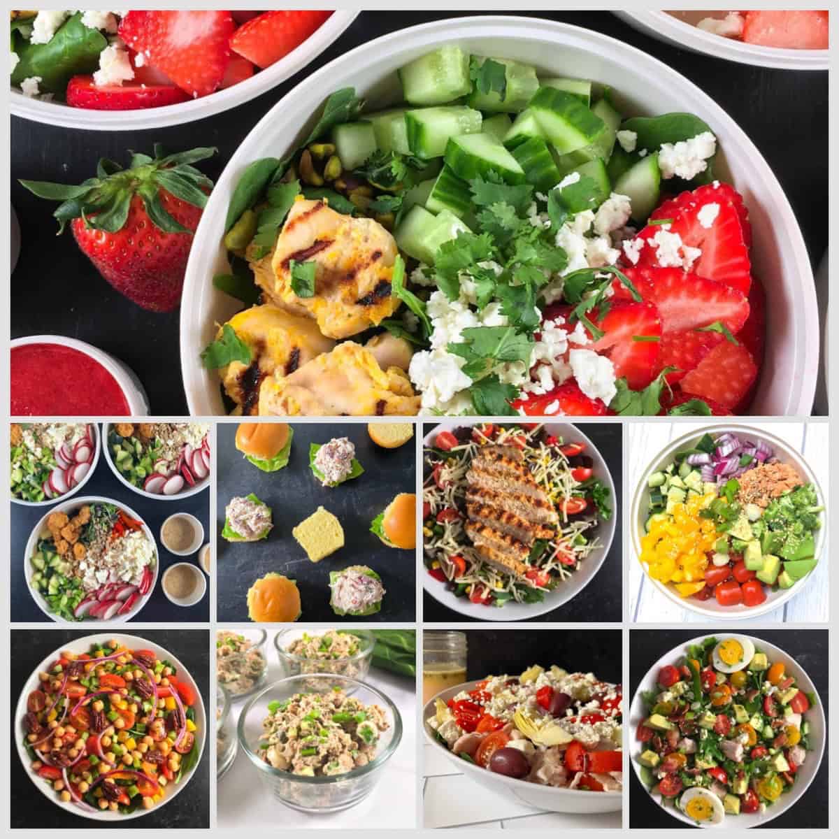 meal prep salads quick weight loss