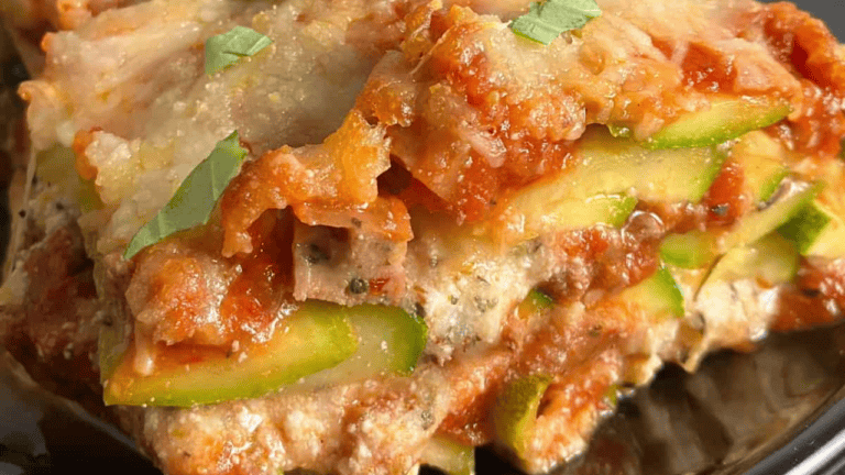 Low Calorie Lasagna