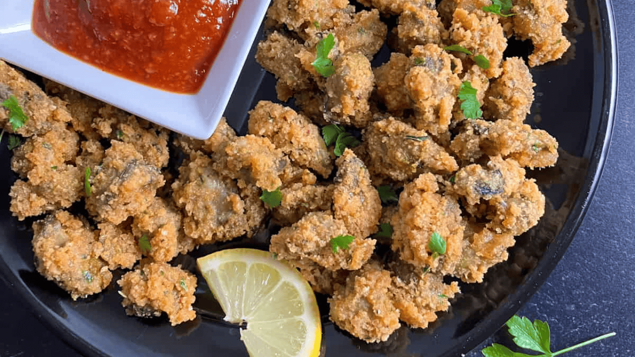 Air fryer oysters