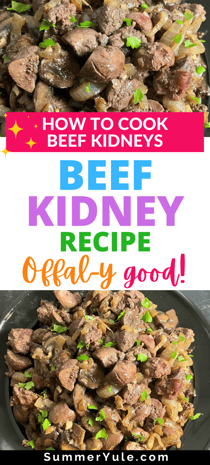 Beef Kidney Recipe (How to Cook Cow Kidney or Ox Kidneys)